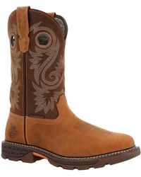 Georgia Boot - Carbo-tec Flx Alloy Toe Waterproof Pull-on Work Boot - Lyst