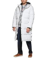 Levi's - Quilted Extra Long Parka Jacket - Lyst