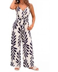 CUPSHE - Fascination Tropical Jumpsuit - Lyst