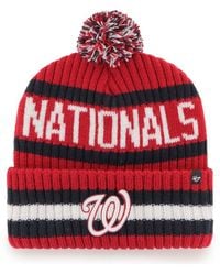 '47 - Washington Nationals Bering Cuffed Knit Hat - Lyst