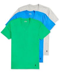 Polo Ralph Lauren - 3-pk. Classic-fit V-neck T-shirts - Lyst