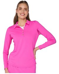 G Lifestyle Clothing - G Lifestyle Long Sleeve Polo - Lyst