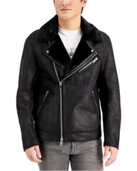 armani exchange eco leather jacket