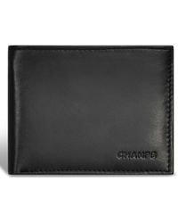 CHAMPS - Classic Collection Leather Top-wing Wallet - Lyst