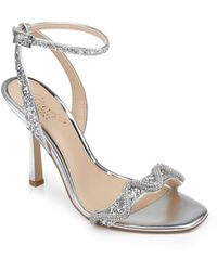 Badgley Mischka - Gemma Ankle Strap Sandal - Lyst