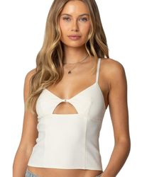 Edikted - Liana Cut Out Tank Top - Lyst