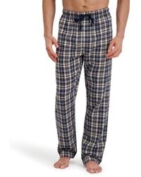 Hanes - Flannel Drawstring Sleep Pants - Lyst