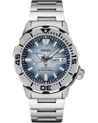 Seiko - Automatic Prospex Special Edition Stainless Steel Bracelet Watch 42mm - Lyst