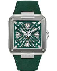 Bulova - Automatic Marc Anthony Series X Leather Strap Watch 41mm - Lyst