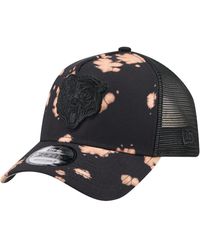 KTZ - Chicago Bears Bleached A-frame 9forty Trucker Adjustable Hat - Lyst