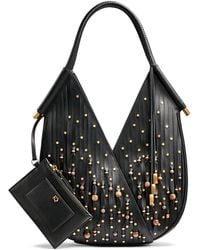 Donna Karan - Baldwin Beaded Laser-cut Mini Shoulder Bag - Lyst