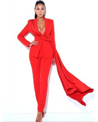 Miss Circle - Vandra Draping Blazer Jacket - Lyst