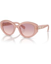 Swarovski - Geometric Crystals Gradient Sunglasses - Lyst