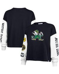 '47 - Notre Dame Fighting Irish Sydney Long Sleeve T-shirt - Lyst