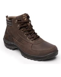 flexi - Men ́s Outdoor Brown Leather Boots By - Lyst