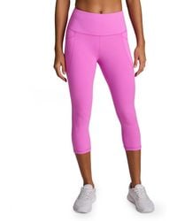 Reebok - Id Train Pull-on Capri leggings - Lyst