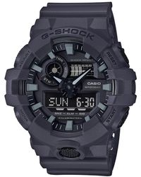 G-Shock - Analog-digital Dark Grey Resin Strap Watch 53mm - Lyst