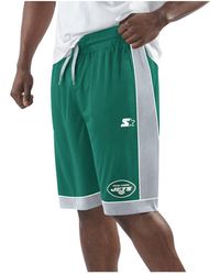 Starter - Green/white New York Jets Fan Favorite Fashion Shorts - Lyst