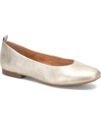 Born - Patrice Round Toe Flats - Lyst