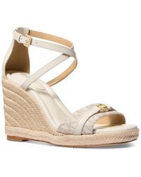 Michael Kors - Michael Mandy Wedge Sandals - Lyst
