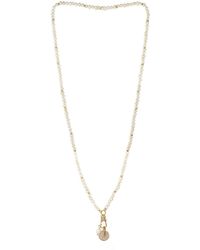 Ettika - 18k Gold Plated Long Cultured Freshwater Pearl Beaded Necklace - Lyst