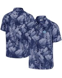 Tommy Bahama - North Carolina Tar Heels Coast Nuevo Fronds Button-up Shirt - Lyst