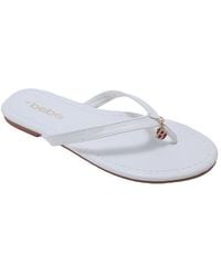 Bebe - Flat Sandals – Cute Summer Sandals - Lyst