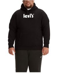 Levi's - Big And Tall Relaxed Graphic Pullover Hoodie - Lyst