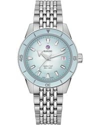 Rado - Swiss Automatic Captain Cook Stainless Steel Bracelet Watch 39mm - Lyst