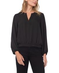 Vince Camuto - Long-sleeve Half Placket Top - Lyst