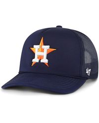 '47 - Houston Astros Foamo Trucker Snapback Hat - Lyst
