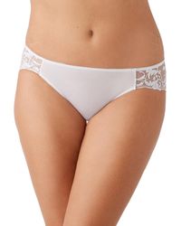 Wacoal - Dramatic Interlude Embroidered Bikini Underwear 843379 - Lyst