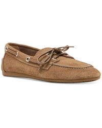 Steve Madden - Sag Soft Boat Shoe Loafer Flats - Lyst