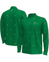 Under Armour - Notre Dame Fighting Irish Gameday Armourfuse Half-zip Jacket - Lyst