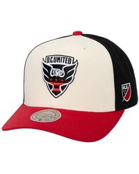 Mitchell & Ness - D.c. United Brushed Off Pro Crown Snapback Hat - Lyst