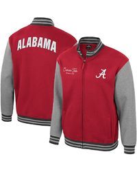 Colosseum Athletics - Alabama Tide Ambi-turner Full-zip Varsity Jacket - Lyst