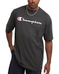 Champion - Big & Tall Classic Standard-fit Logo Graphic T-shirt - Lyst