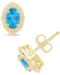 Macy's - Gemstone And Diamond ((1/5 Ct. T.w. - Lyst