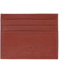 Trafalgar - Sergio Genuine Leather Card Case - Lyst