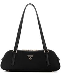 Guess - Gemma Medium Shoulder Satchel Bag - Lyst
