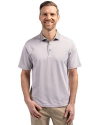 Cutter & Buck - Cutter Buck Virtue Eco Pique Micro Stripe Recycled Polo - Lyst