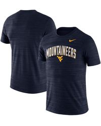 Nike - West Virginia Mountaineers 2022 Game Day Sideline Velocity Performance T-shirt - Lyst