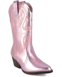 Sugar - Tammy Tall Cowboy Boots - Lyst
