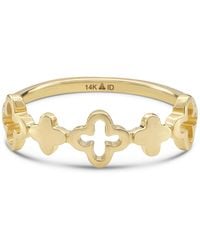 DEVATA - Clover Ring - Lyst