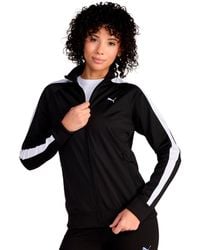 PUMA - Mock Neck Track Jacket - Lyst