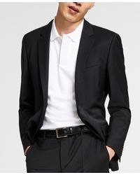 BOSS - Hugo By Slim-fit Superflex Stretch Solid Suit Jacket - Lyst