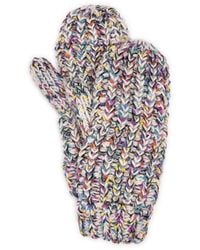 Muk Luks - Marled Mitten W/ Colorful Nep - Lyst
