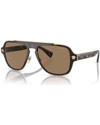 Versace - Polarized Sunglasses, Ve2199 - Lyst