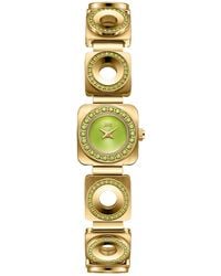 JBW - Chasm Japan Quartz 18k Gold-plated Stainless Steel Watch - Lyst