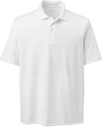 Lands' End - School Uniform Short Sleeve Polyester Polo - Lyst